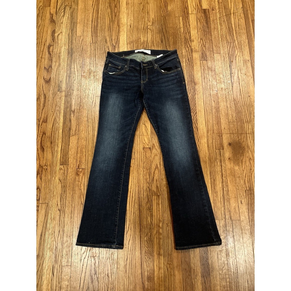 Abercrombie & Fitch Women's Straight Mid Rise Jeans Size 6S W28 L31 New